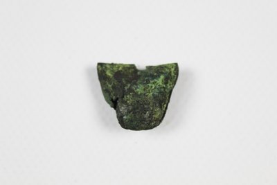 Cascabel de metal plegado “Moche 2”
