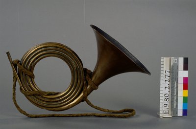 Trompe de chasse, dite au lièvre