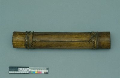 Cithare tubulaire "valiha"