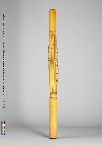 Cithare tubulaire "valiha"