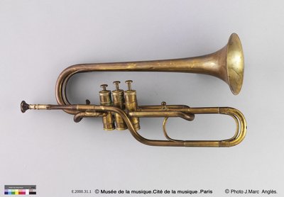 Cornet à pistons dit cornet système Sax