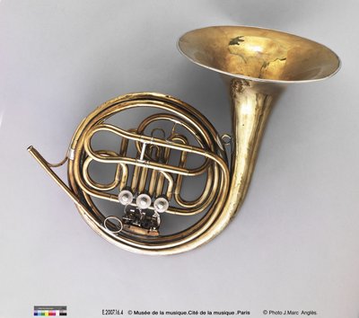 Cor d'harmonie à 3 barillets