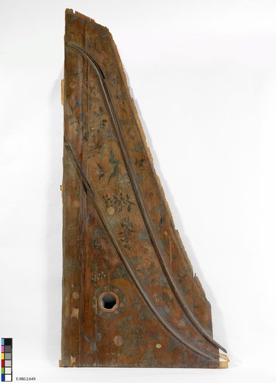 Table d'harmonie de clavecin