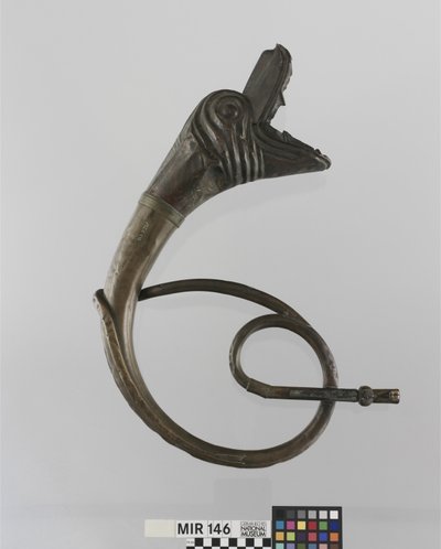 Tenorposaune in B mit Drachenkopf (Buccin)