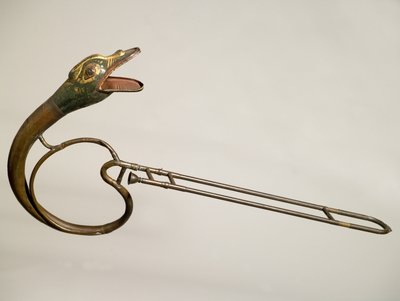Tenorposaune in B mit Drachenkopf (Buccin)