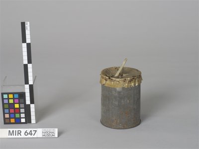 Stabreibtrommel ("guffepotte")