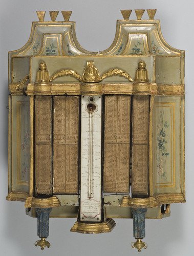 Mechanisch cilinder-draaiorgel met fluitregisters