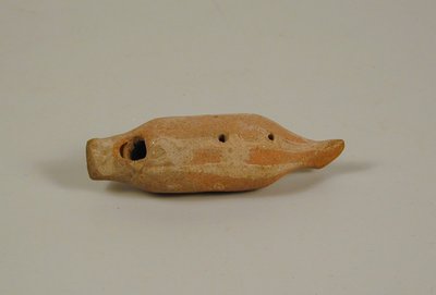 Sifflet dit coucut en forme d'oiseau