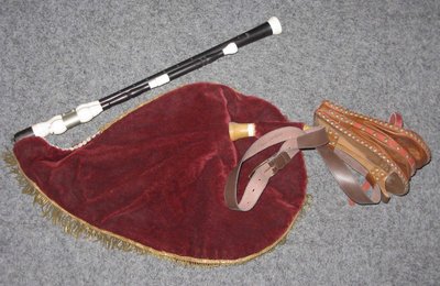Musette à soufflet "Cabrette" (Paris auvergnat)