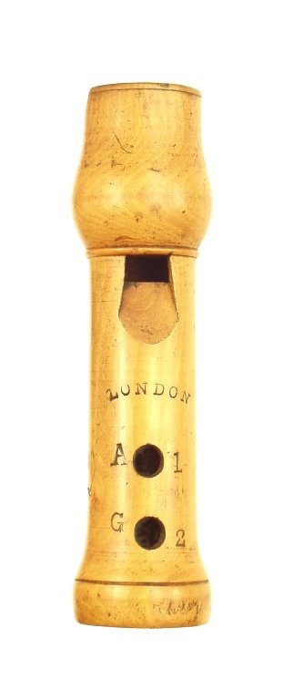 Picco pipe. Nominal pitch: C.