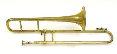 Soprano trombone. Nominal pitch: 4½-ft B?.