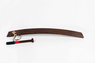 Anvil, car spring with beater