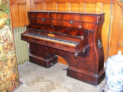 Upright pianoforte