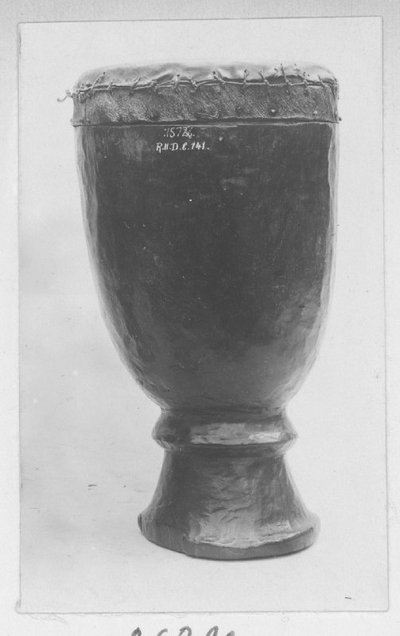 tambour en vase