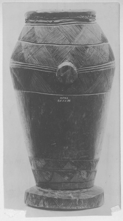 tambour en vase