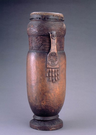 tambour en vase