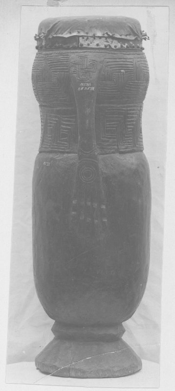 tambour en vase