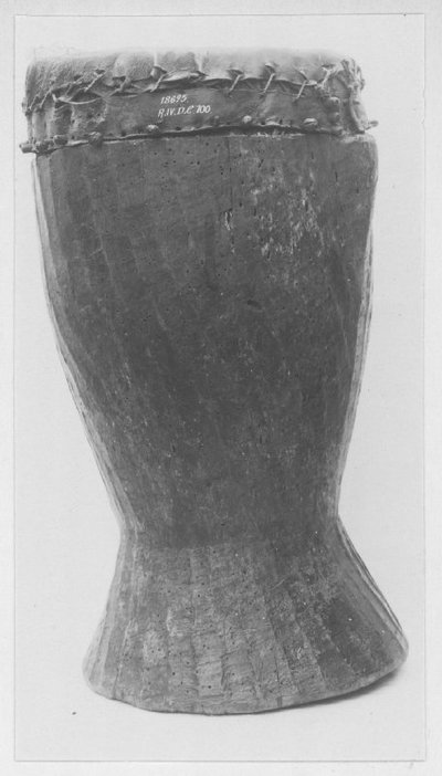 tambour en vase