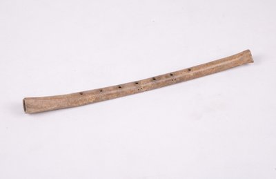 贾湖骨笛（仿制）- Jiahu bone flute (replica)
